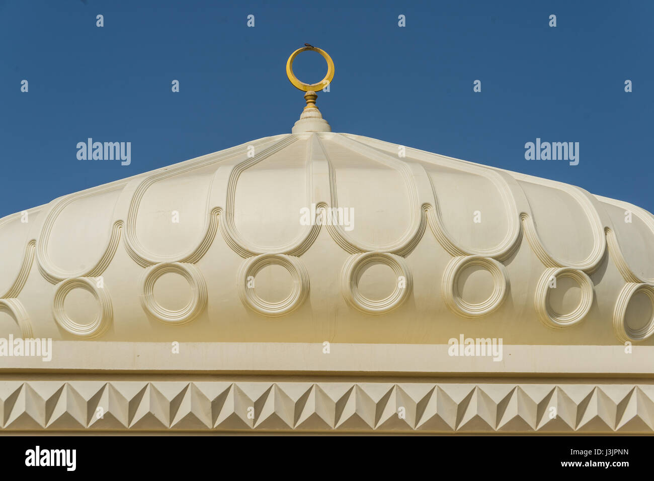 Mosquée Alfarooq ou Al Farooq masjid. Situé à Al Fahidi Quartier historique (Al Bastakiya) Banque D'Images