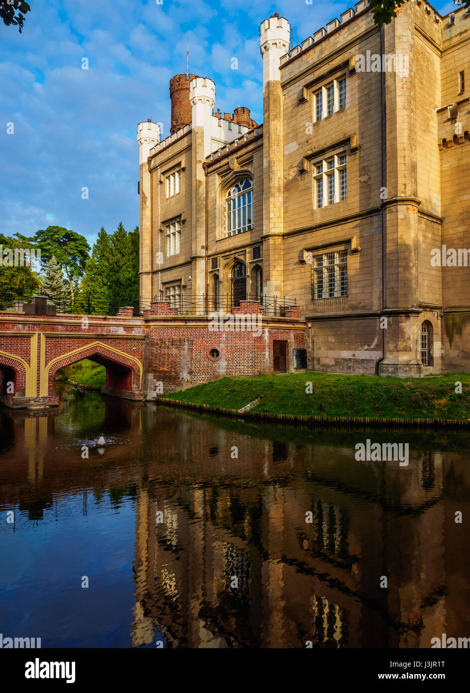 Pologne, Grande Pologne, Château de Kornik Banque D'Images