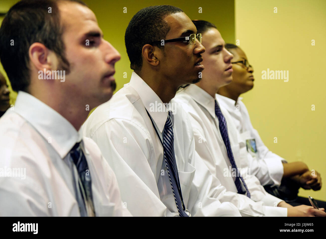 Miami Florida, Hyatt Regency, hôtel, LISTA, Latinos dans information Sciences & Technology Summit & Career Fair, petite entreprise, propriétaires, hispanique Black African Banque D'Images