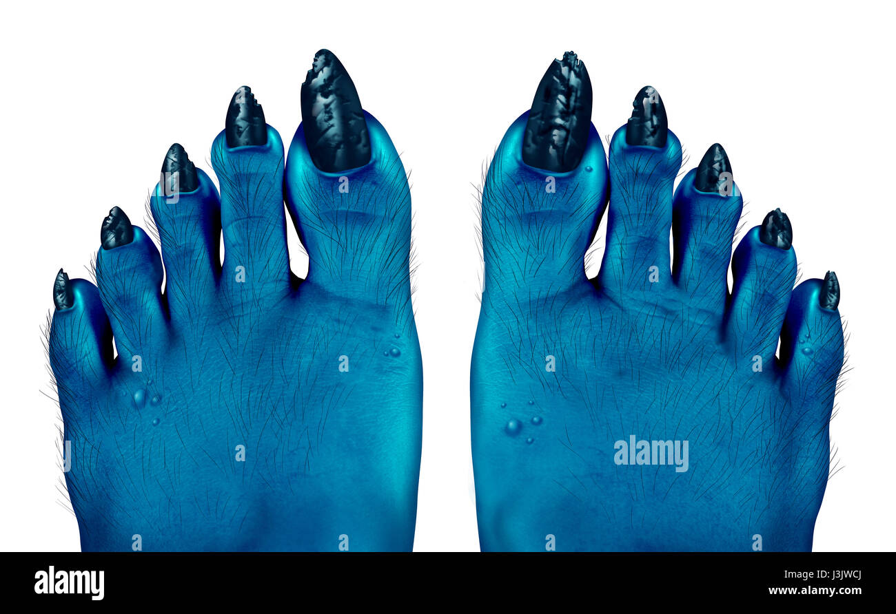 Pieds de monstre Banque de photographies et d'images à haute résolution -  Alamy