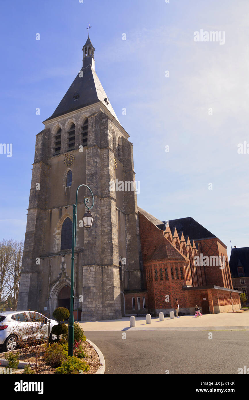 Église de Sainte Jeanne d'Arche à Gien, France Banque D'Images