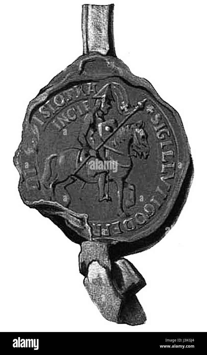 Godfrey III de Louvain Banque D'Images