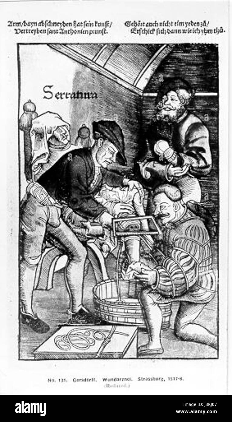 Hans von Gersdorff amputation Banque D'Images