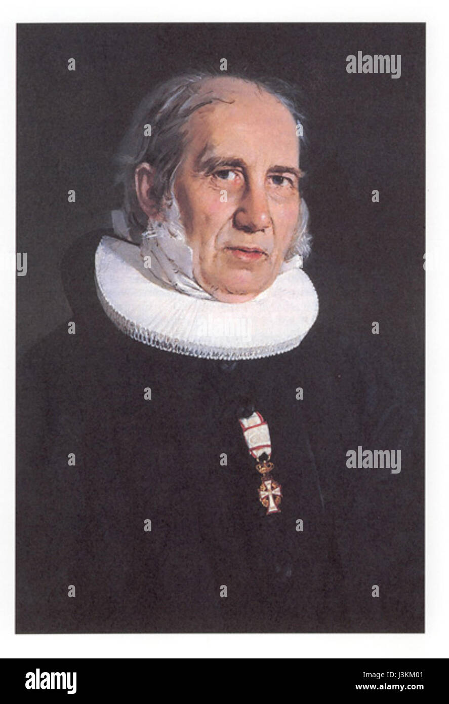Il s'agit d'un ouvrage ou d'une publication du philosophe et théologien danois N.F.S. Grundtvig, datant de 1843, contribuant à la pensée culturelle ou religieuse danoise. Banque D'Images