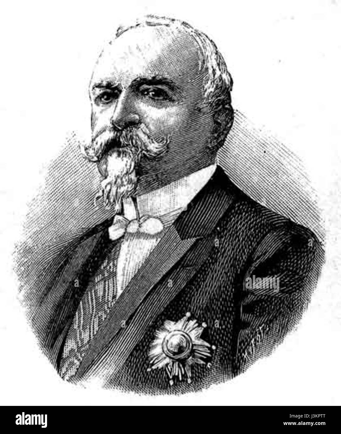 Cette image est une gravure de Gustave Noblemaire, un artiste français. Il met en valeur son style distinctif et peut présenter des éléments historiques ou culturels liés à son œuvre. Banque D'Images