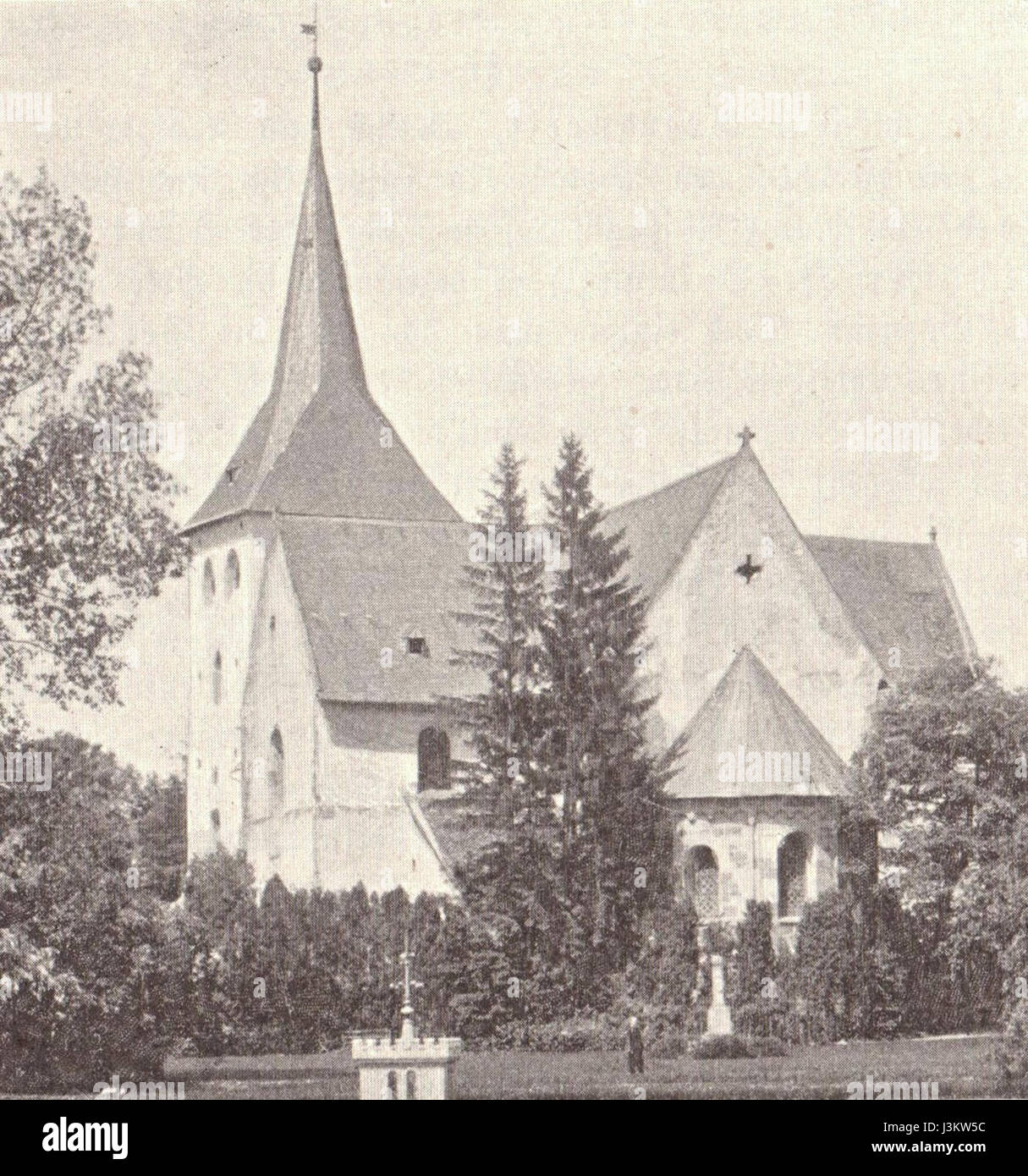 Heiningen St Peter und Paul 1899 Banque D'Images