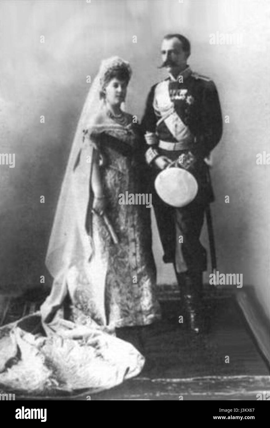 Georgij Mihajlovics Marija Georgijevna était une figure historique, peut-être liée à l'histoire de la Russie ou de l'Europe de l'est, connue pour ses contributions ou son importance à son époque. Banque D'Images