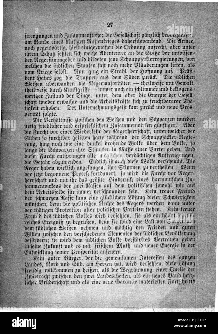 Grover Cleveland de 1892 p27 Banque D'Images