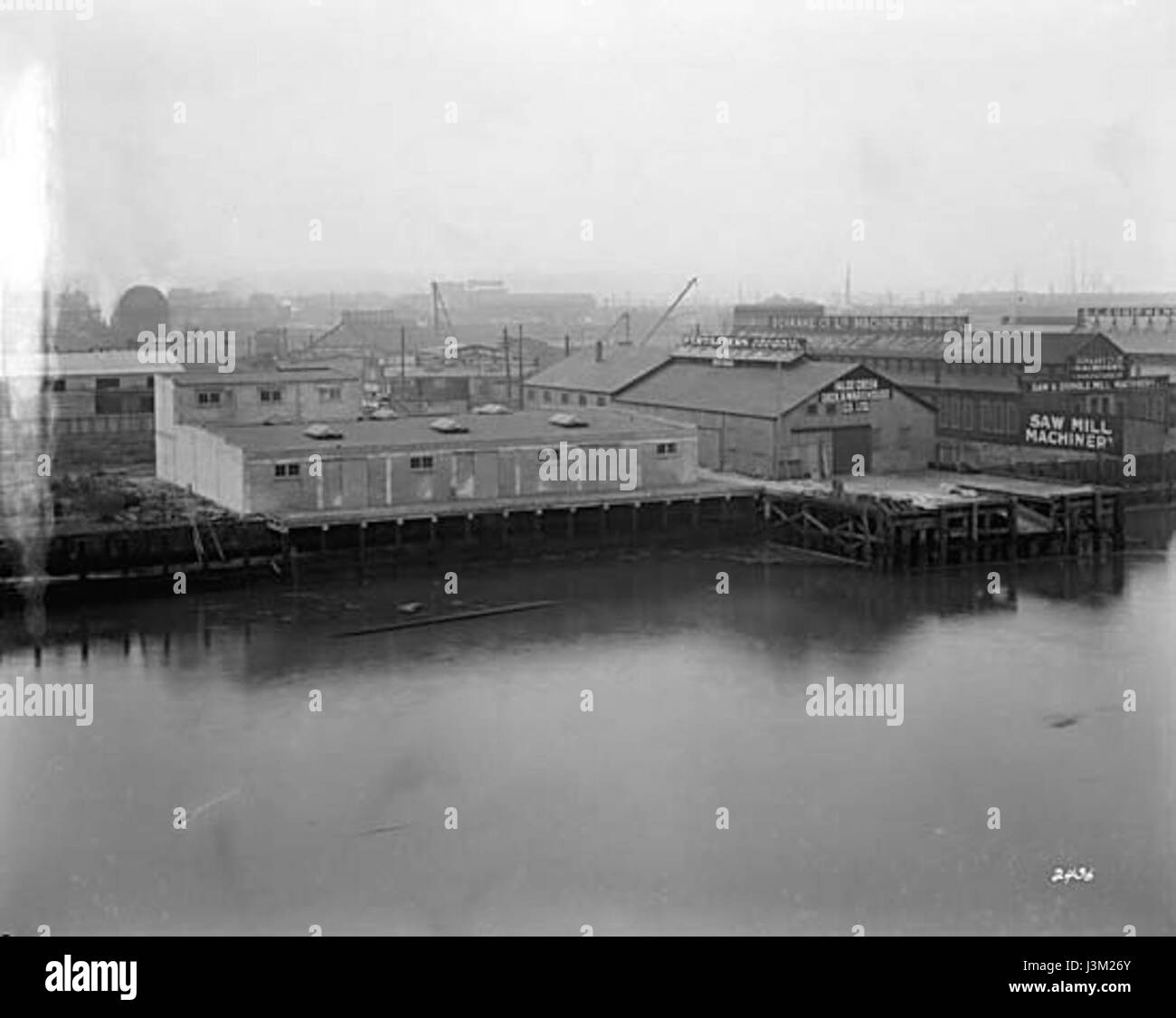 Mapa de la isla de granville Banque de photographies et d’images à