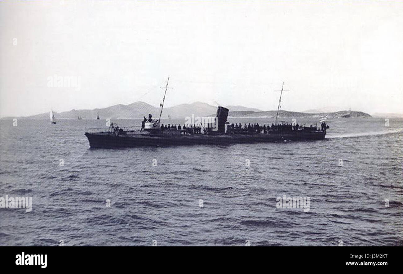 Torpilleur grec Nikopolis Banque D'Images