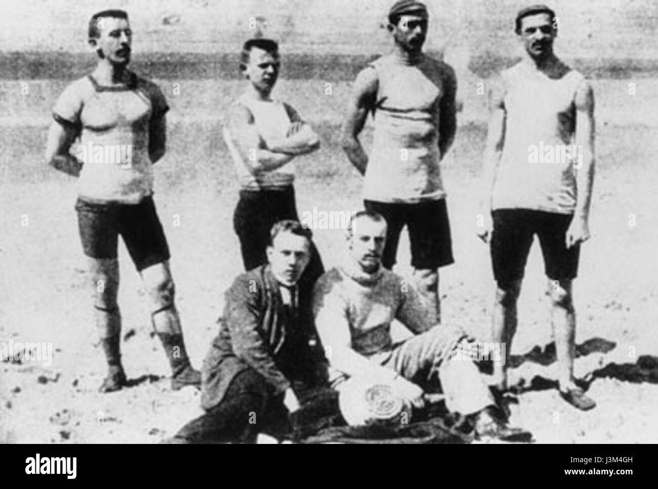 La délégation de la Hongrie au Jeux Olympiques d'été de 1896 Banque D'Images