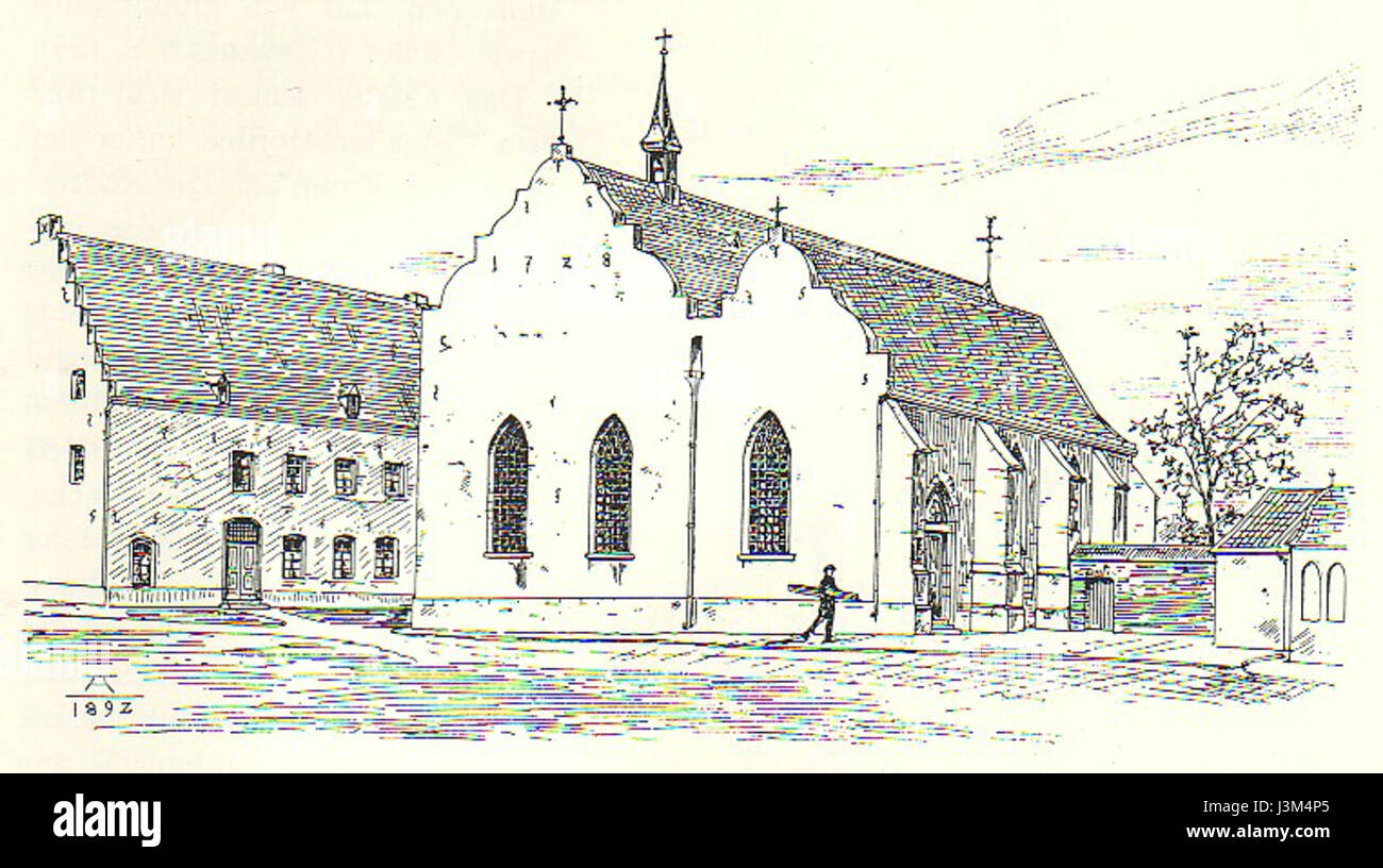 Grevenbroich St Peter und Paul 1897 Banque D'Images