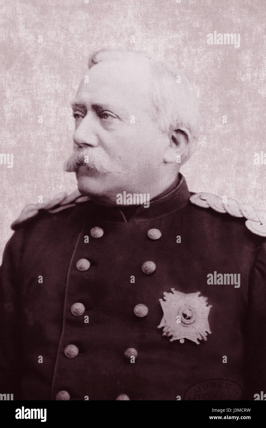 Henri Alexis Brialmont était un ingénieur militaire et stratège belge, surtout connu pour son travail dans la fortification et la défense, en particulier pour ses contributions à la conception de structures militaires en Belgique au XIXe siècle. Banque D'Images