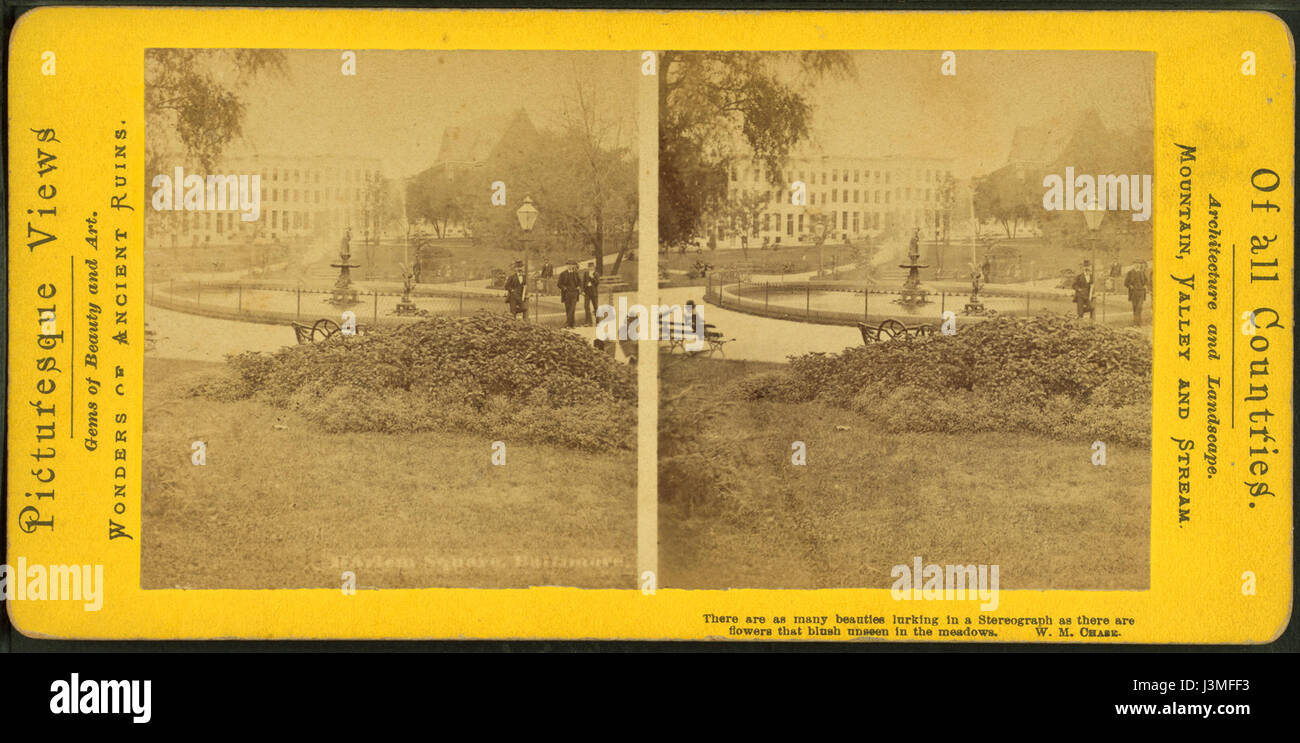 Harlem Square et Fontaine (NYPL b11707490 G90F213 020F) Banque D'Images Harlem Square et Fontaine (NYPL b11707490 G90F213 020F) Banque D'Images
