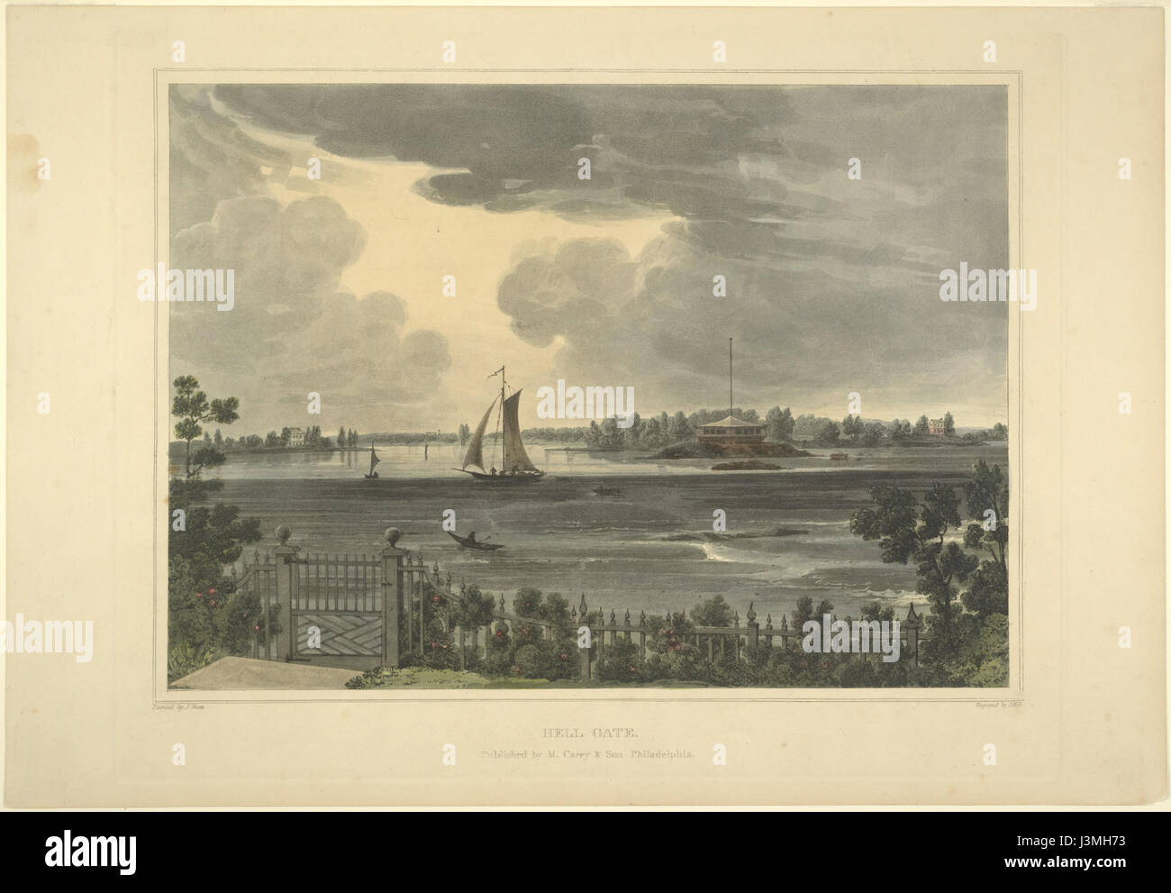 Hell Gate (NYPL Hadès 1785717 1650686) Banque D'Images