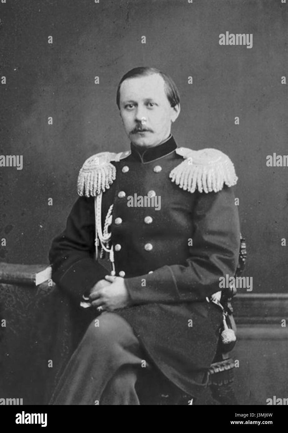 Graf Schuvalov fait référence à une figure noble, probablement russe, qui a eu une influence notable dans l'aristocratie russe ou les affaires politiques pendant son temps. Banque D'Images