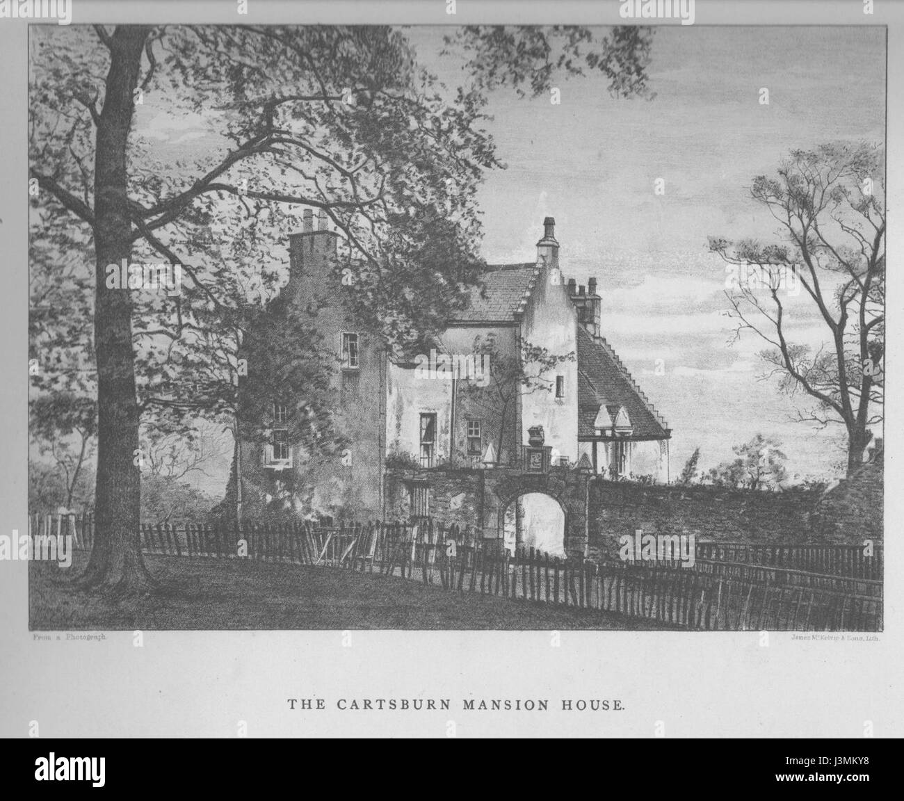 HouseOfCartsburn Banque D'Images