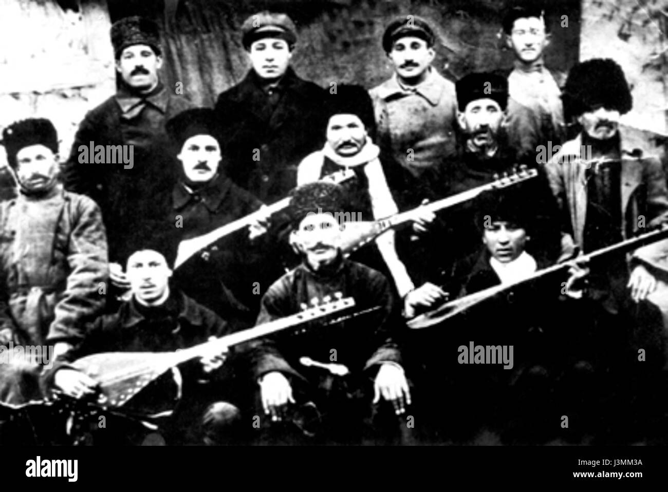 Photos historiques d'Azerbaïdjanais 04 Banque D'Images