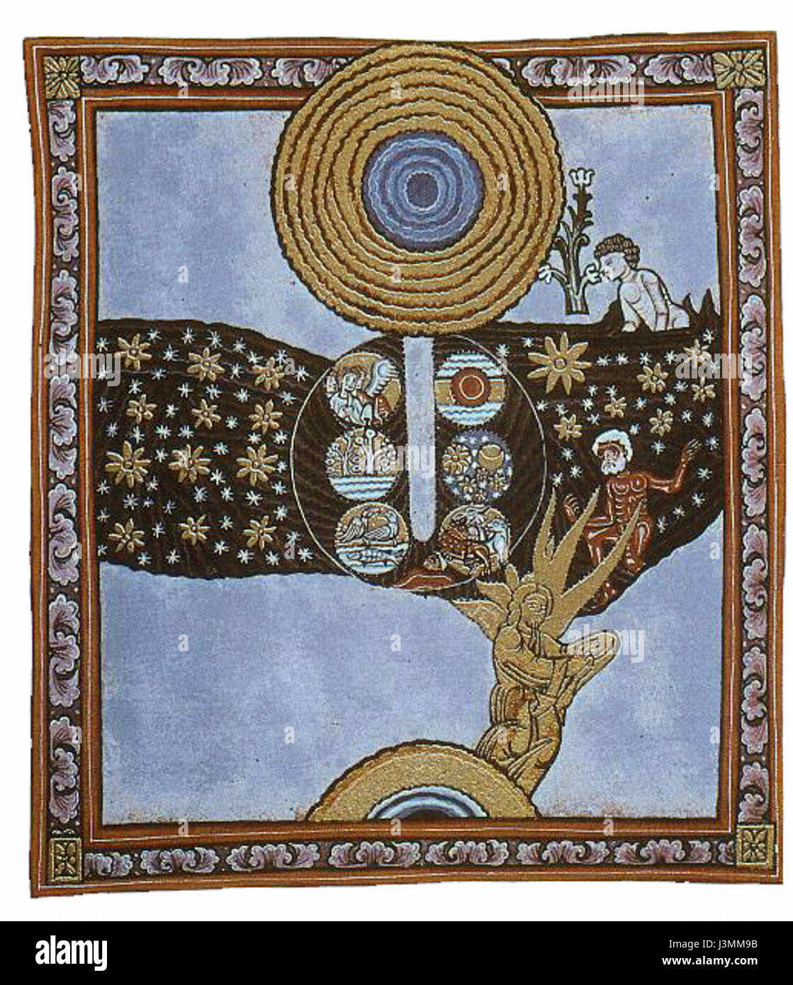 HildegardeSixDaysCreation Banque D'Images