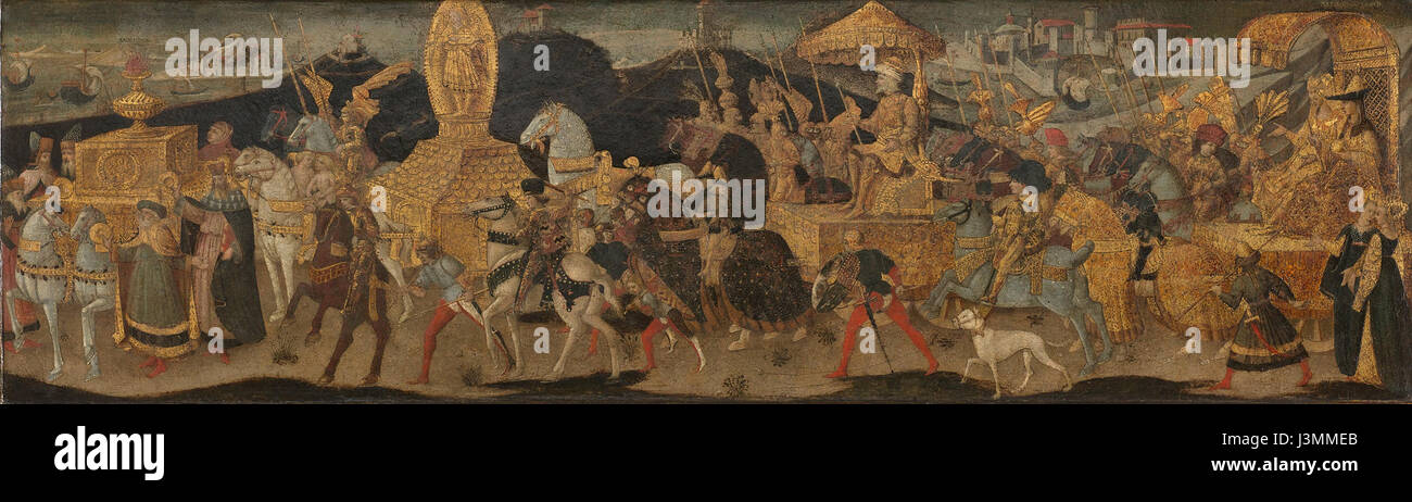 Optrekken Darius van het voor de scories bij Issos Rijksmuseum SK UN 3999 Banque D'Images