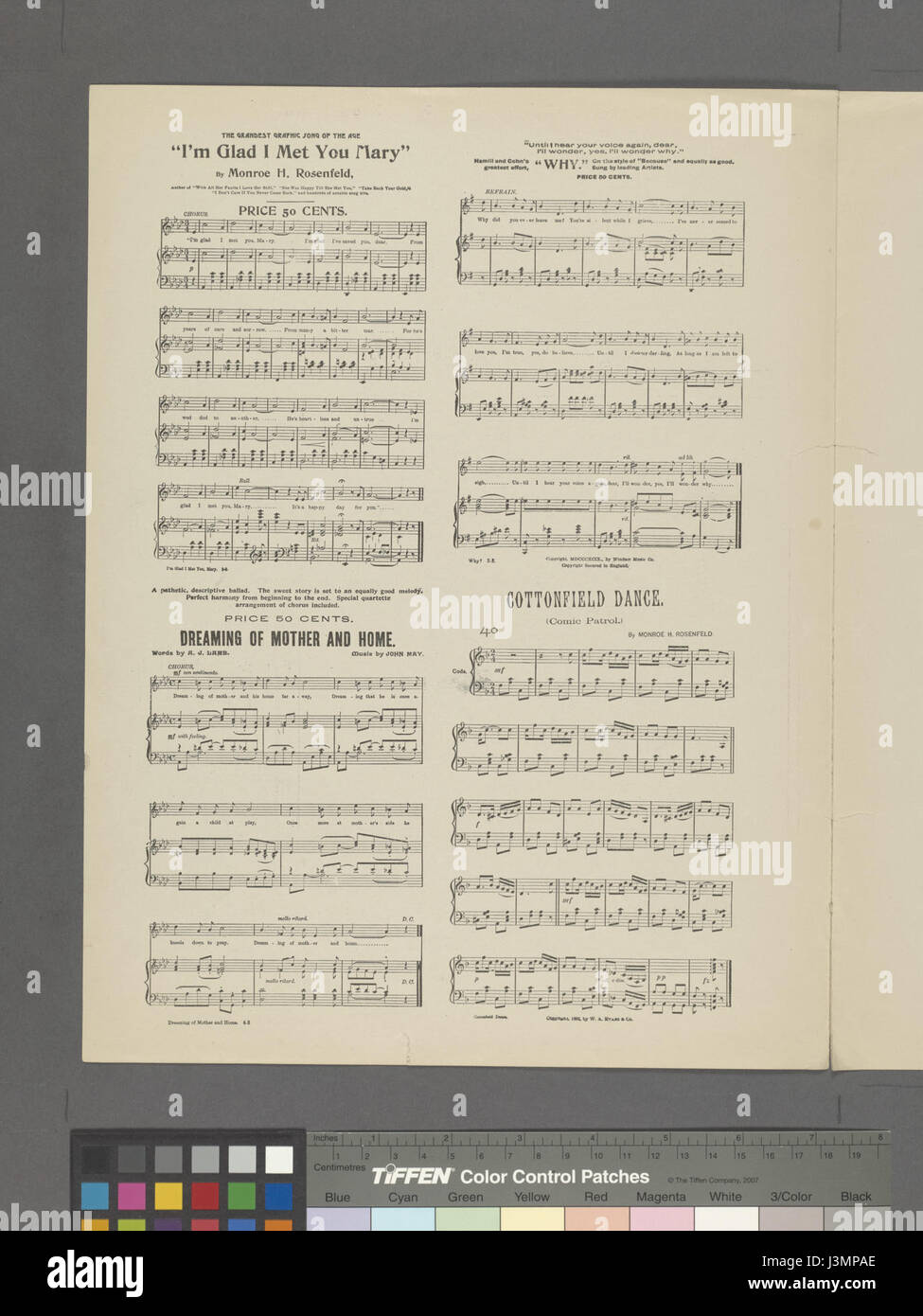 'Bonjour Carrie !' Est une charmante pièce de la collection NYPL Hades, mettant en valeur l'art et la gravure du début du XXe siècle. L'œuvre capture un moment de la vie quotidienne avec un style visuel léger et attrayant. Banque D'Images