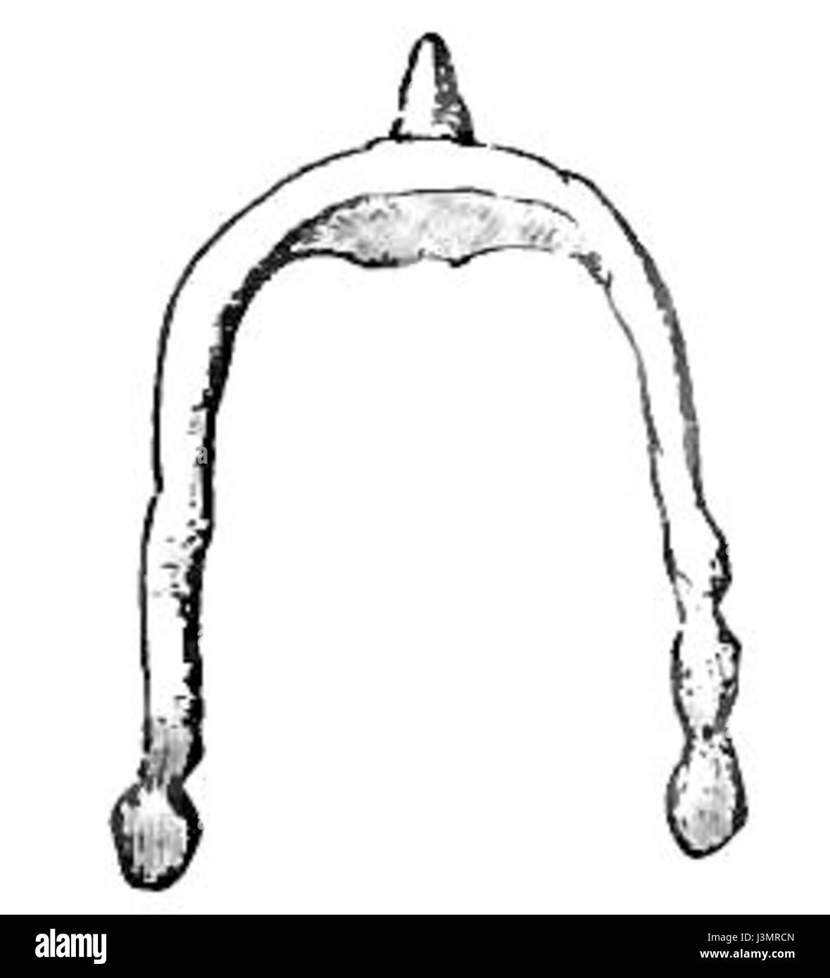 Chaussures Cheval Cheval et un it291page raquettes Banque D'Images