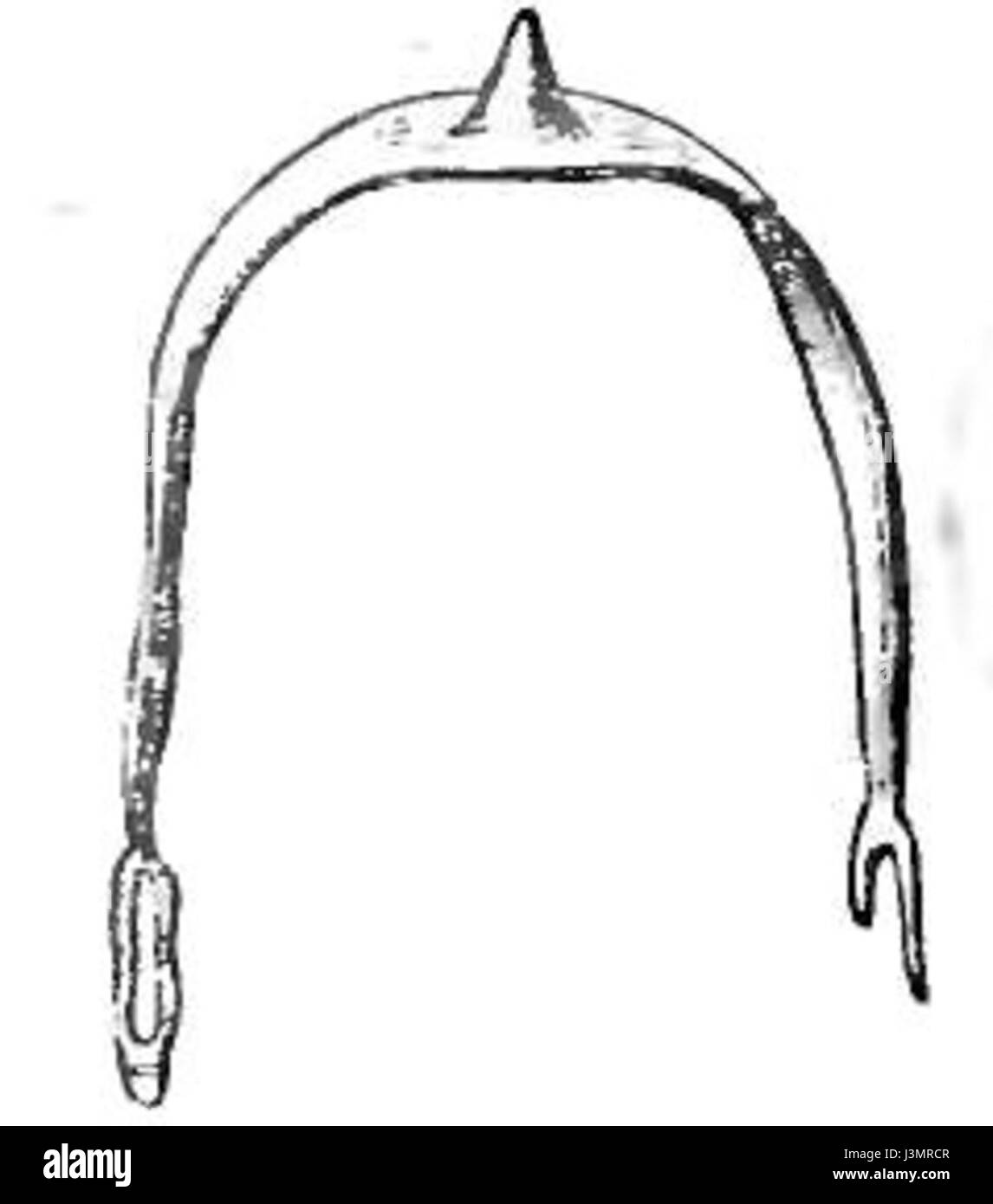 Cette page illustre le processus d'attache d'un cheval, présentant différentes techniques et outils utilisés dans l'artisanat de l'attache de cheval, une pratique critique pour la santé équine. Banque D'Images