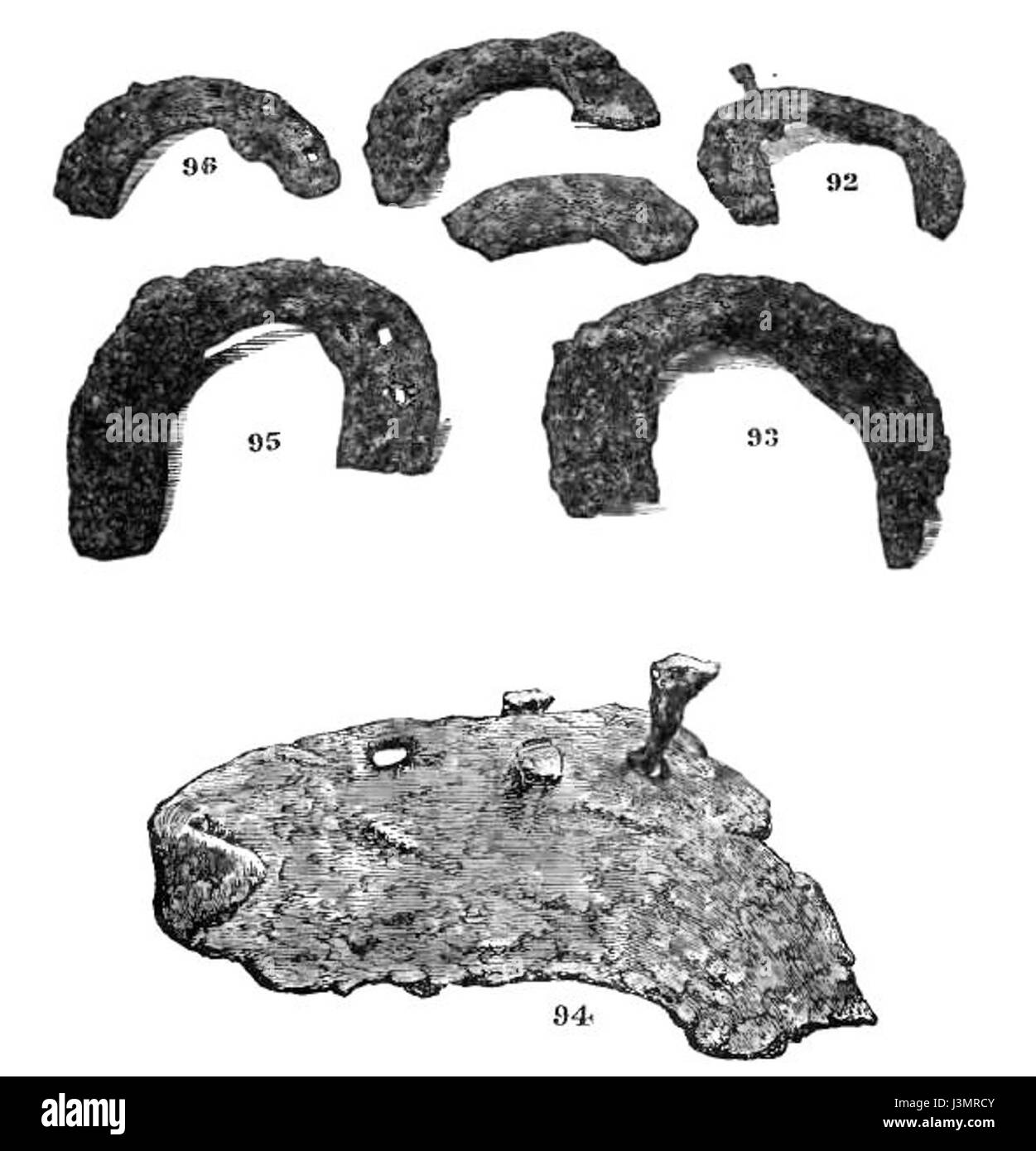 Chaussures Cheval Cheval et ferrage page286 Banque D'Images