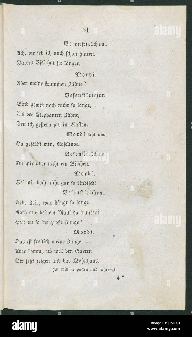 J'Maerchenbuch 051 Linas Grimm Banque D'Images
