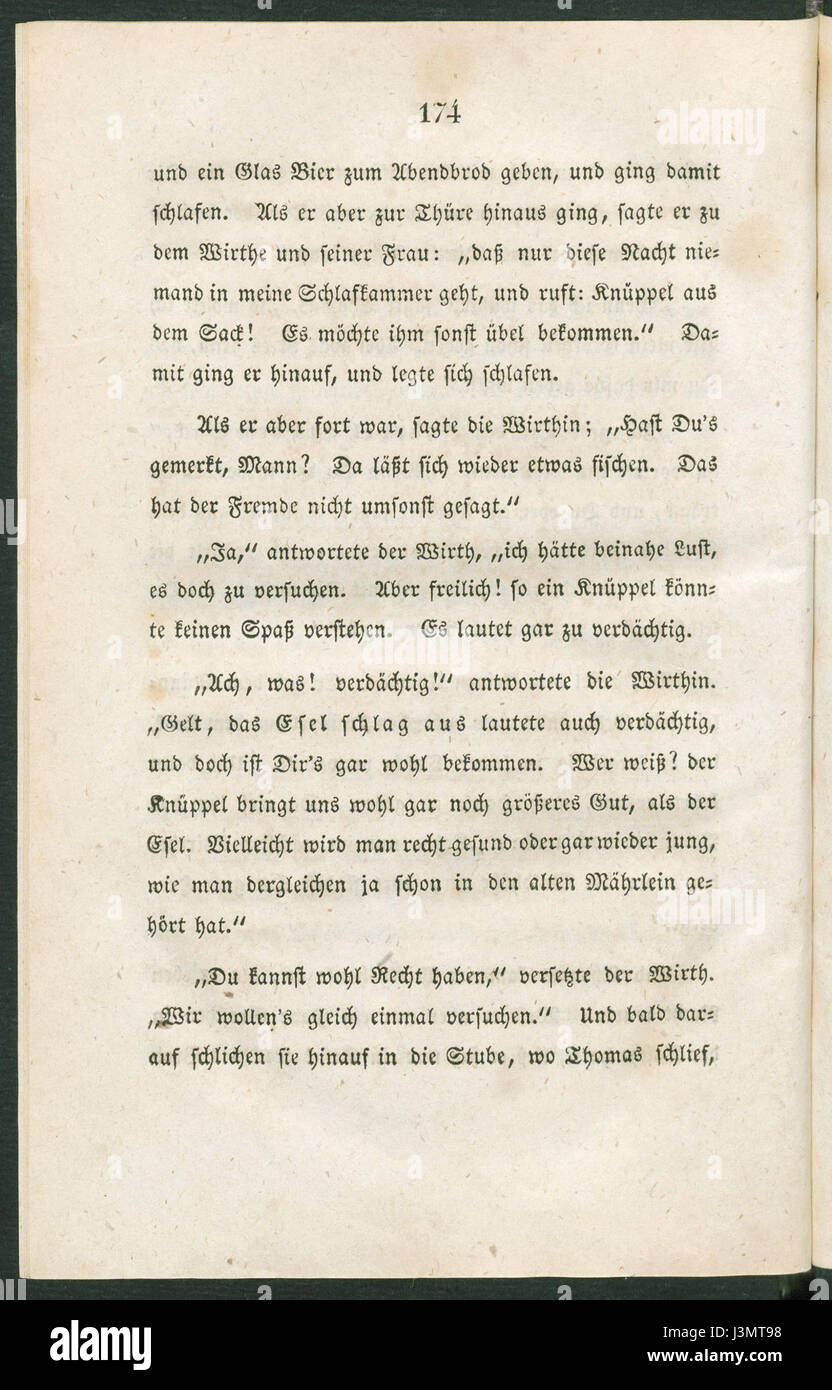 J'Maerchenbuch 174 Linas Grimm Banque D'Images