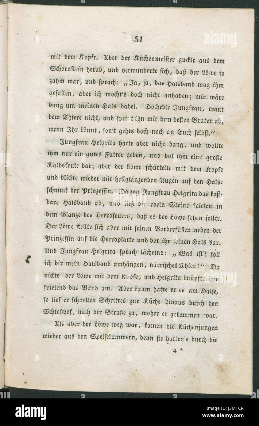 Maerchenbuch Linas Grimm II 051 Banque D'Images