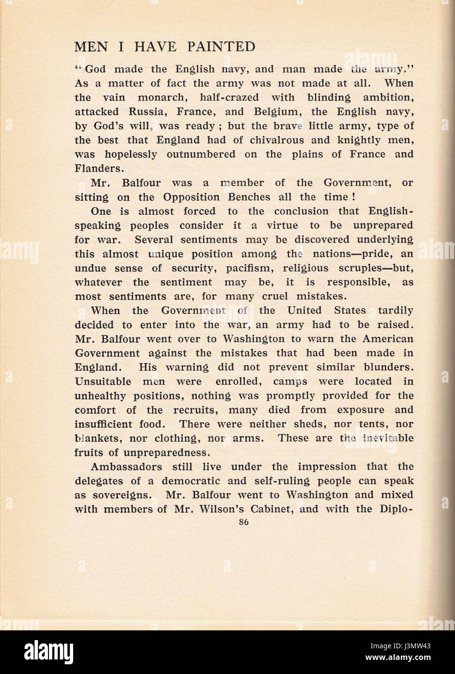 Cette pièce, "Men I have Painted 086", de l'artiste Hamilton, présente une collection de portraits représentant des individus capturés par l'artiste, mettant en valeur son style et ses sujets. Banque D'Images