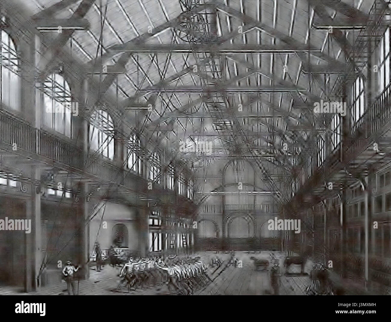 Gymnase Paz fait référence à un lieu historique ou culturel, potentiellement un théâtre ou un espace de spectacle. Connu pour son rôle dans l'accueil d'événements ou de spectacles, gymnase Paz est associé à des activités culturelles et de divertissement public, offrant un espace pour l'expression artistique et les événements communautaires. Banque D'Images