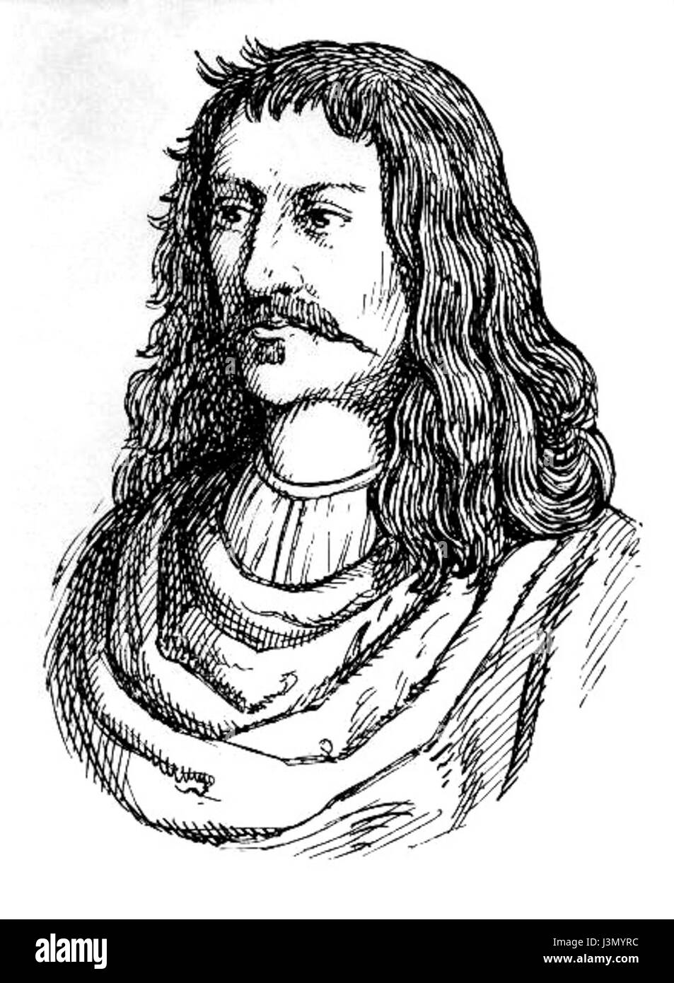 Hans Jakob von Grimmelshausen était un écrivain allemand, connu pour ses œuvres littéraires du XVIIe siècle. Ce dessin représente probablement son image personnelle ou sa représentation associée à sa vie et à ses contributions littéraires. Banque D'Images Hans Jakob von Grimmelshausen était un écrivain allemand, connu pour ses œuvres littéraires du XVIIe siècle. Ce dessin représente probablement son image personnelle ou sa représentation associée à sa vie et à ses contributions littéraires. Banque D'Images