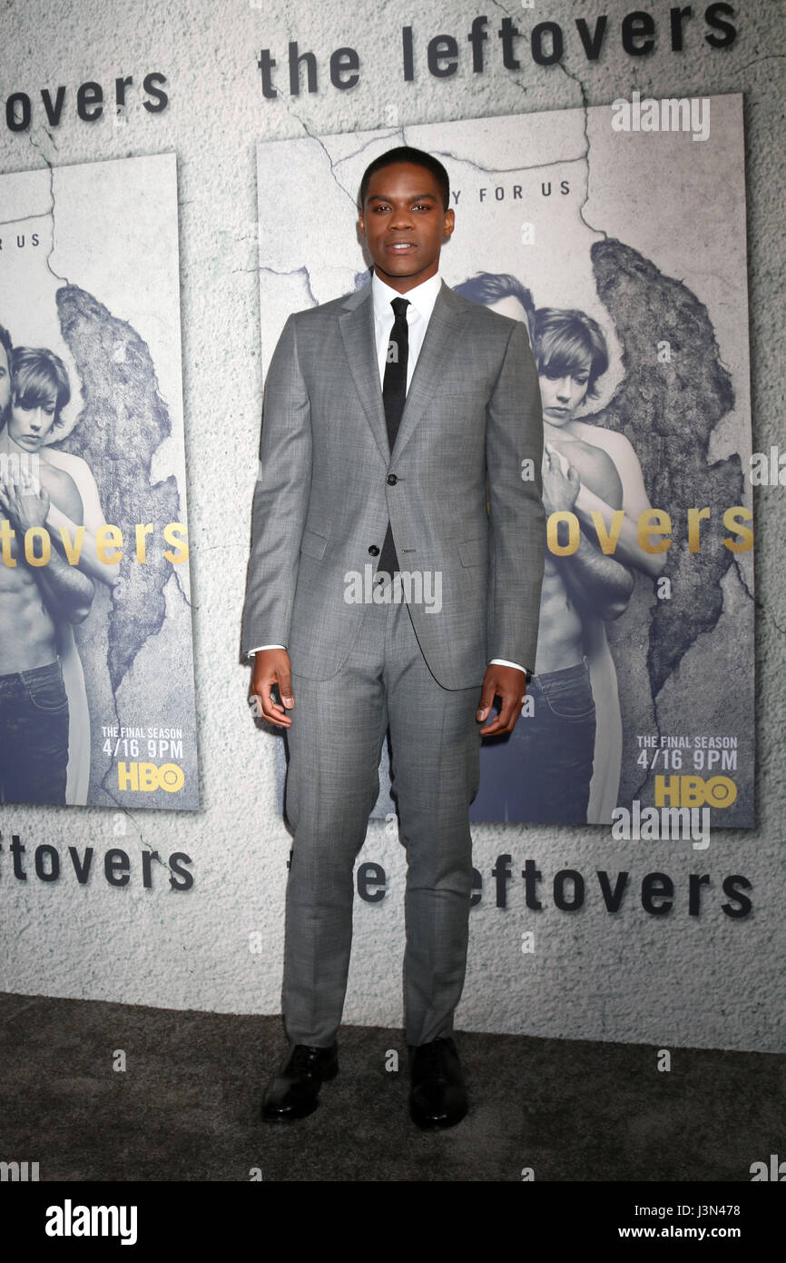 Première mondiale de HBO's 'The Leftovers' Saison 3 at Avalon Hollywood - Arrivées comprend : Jovan Adepo Où : Los Angeles, California, United States Quand : 05 Avr 2017 Banque D'Images