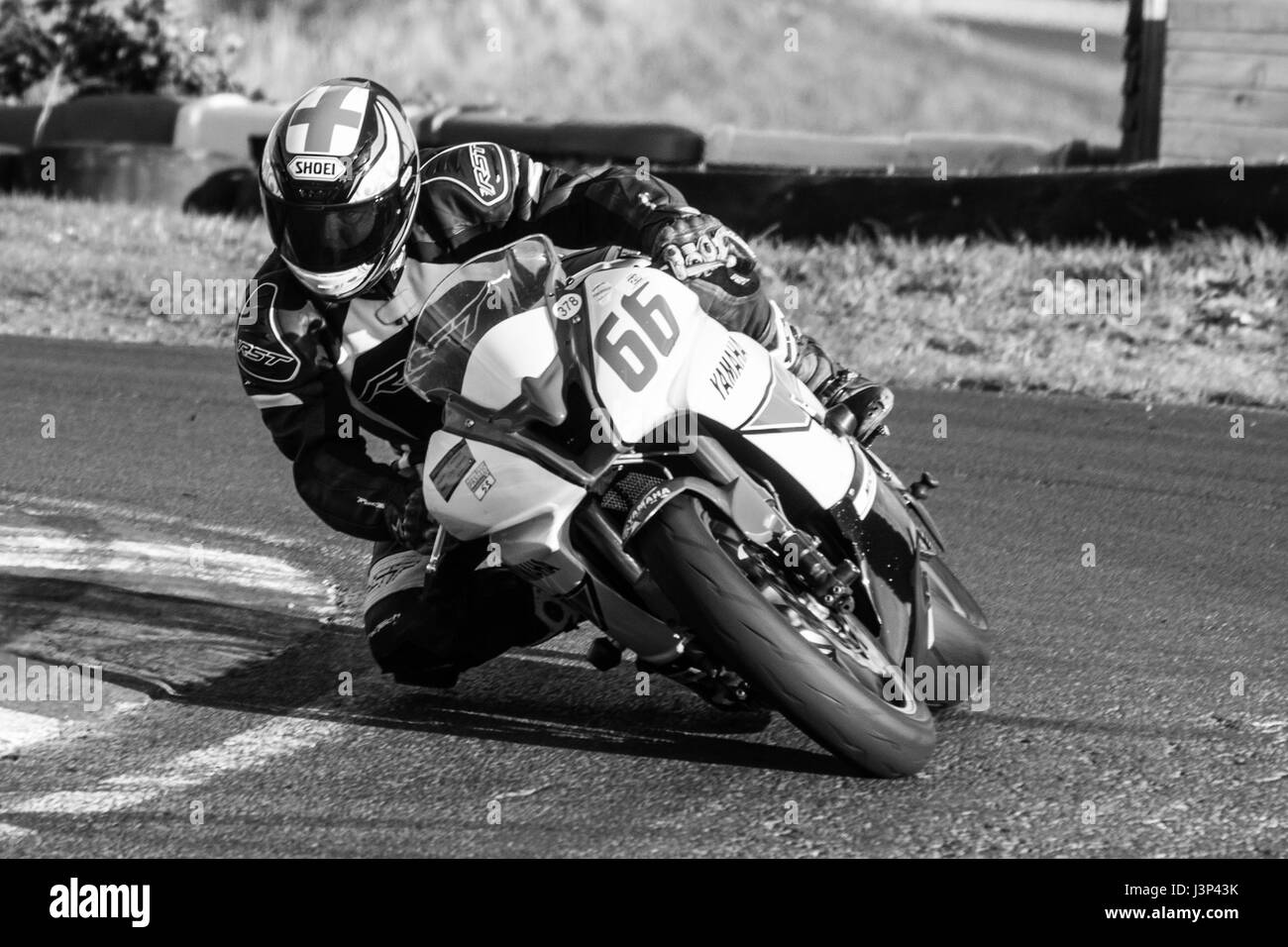 Course de moto Banque D'Images