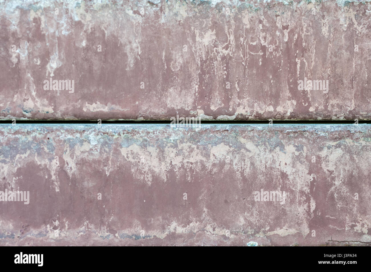 Les détails de l'écaillage de la peinture Banque D'Images