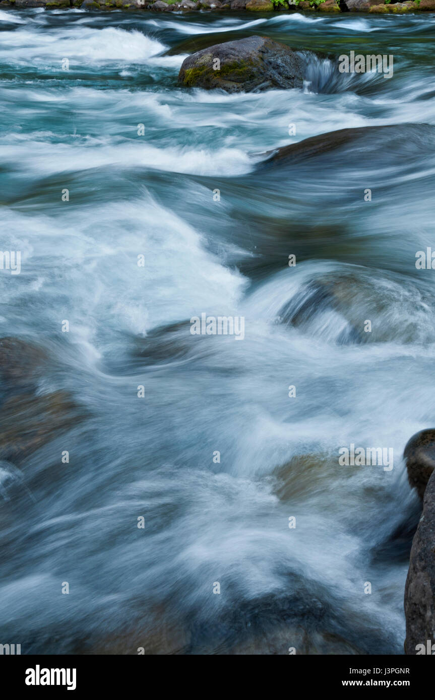 Libre de couler de l'eau de mer avec des textures de couleur vert et bleu Banque D'Images