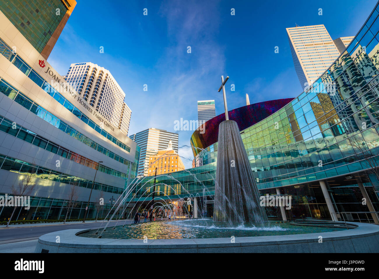 Dallas est la neuvième ville la plus peuplée des États-Unis d'Amérique et la troisième ville la plus peuplée de l'état du Texas. L'aéroport m Banque D'Images