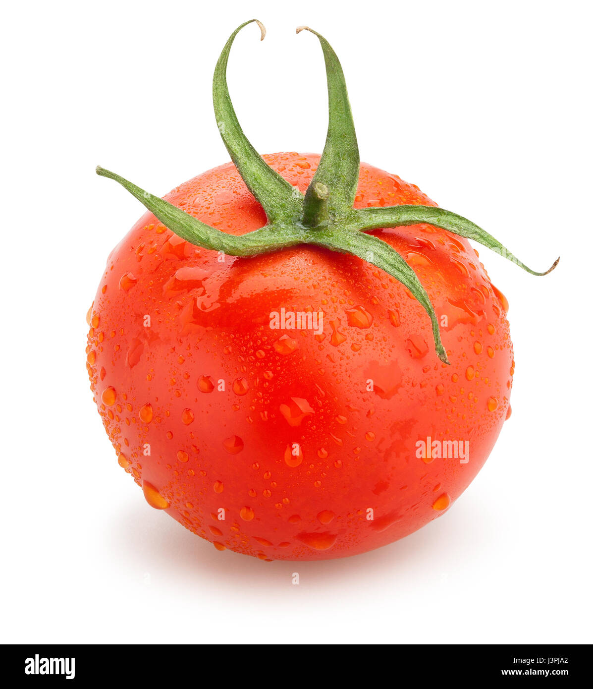 Isolé des tomates Banque D'Images