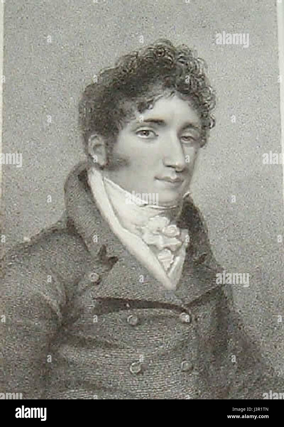 John Braham était un chanteur anglais de premier plan du XIXe siècle, connu pour ses performances à l'opéra et en concert. Ses contributions à la musique comprennent des performances dans des lieux importants à travers l'Europe. Banque D'Images