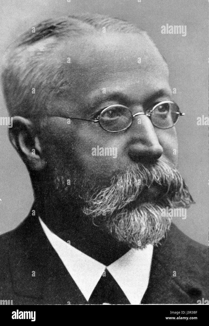Karl Ferdinand Braun 1909 Banque D'Images