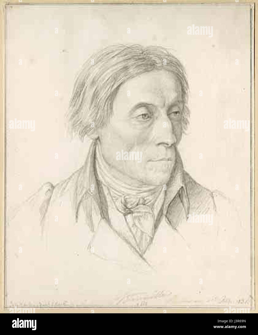 Joseph Hauber Maler Banque D'Images