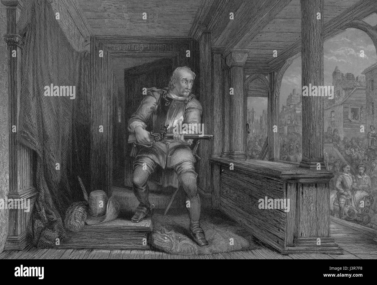 James Hamilton de bothwellhaugh Banque D'Images