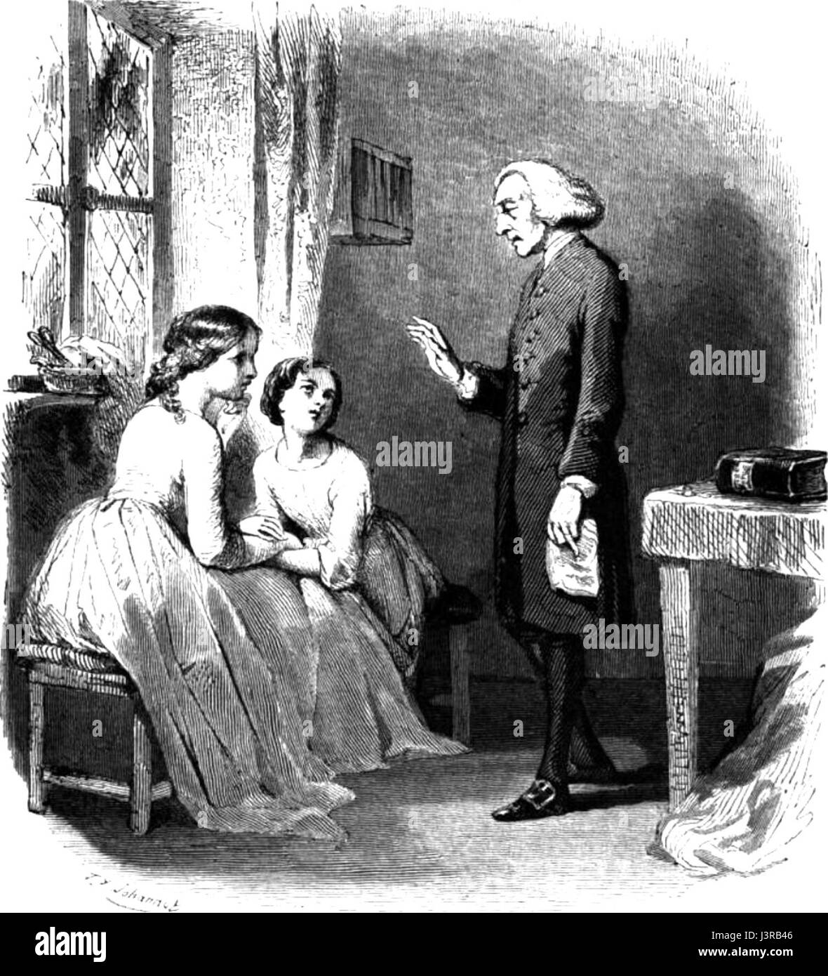 JohannotHome peut faire référence à la maison ou au studio d'un artiste ou d'une figure historique nommée Johannot, suggérant un espace personnel lié à son travail ou son influence. Banque D'Images