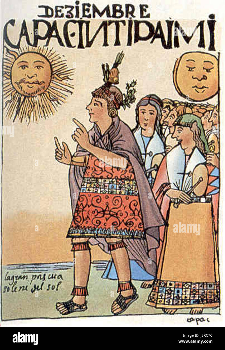 Inti Raimi Banque D'Images