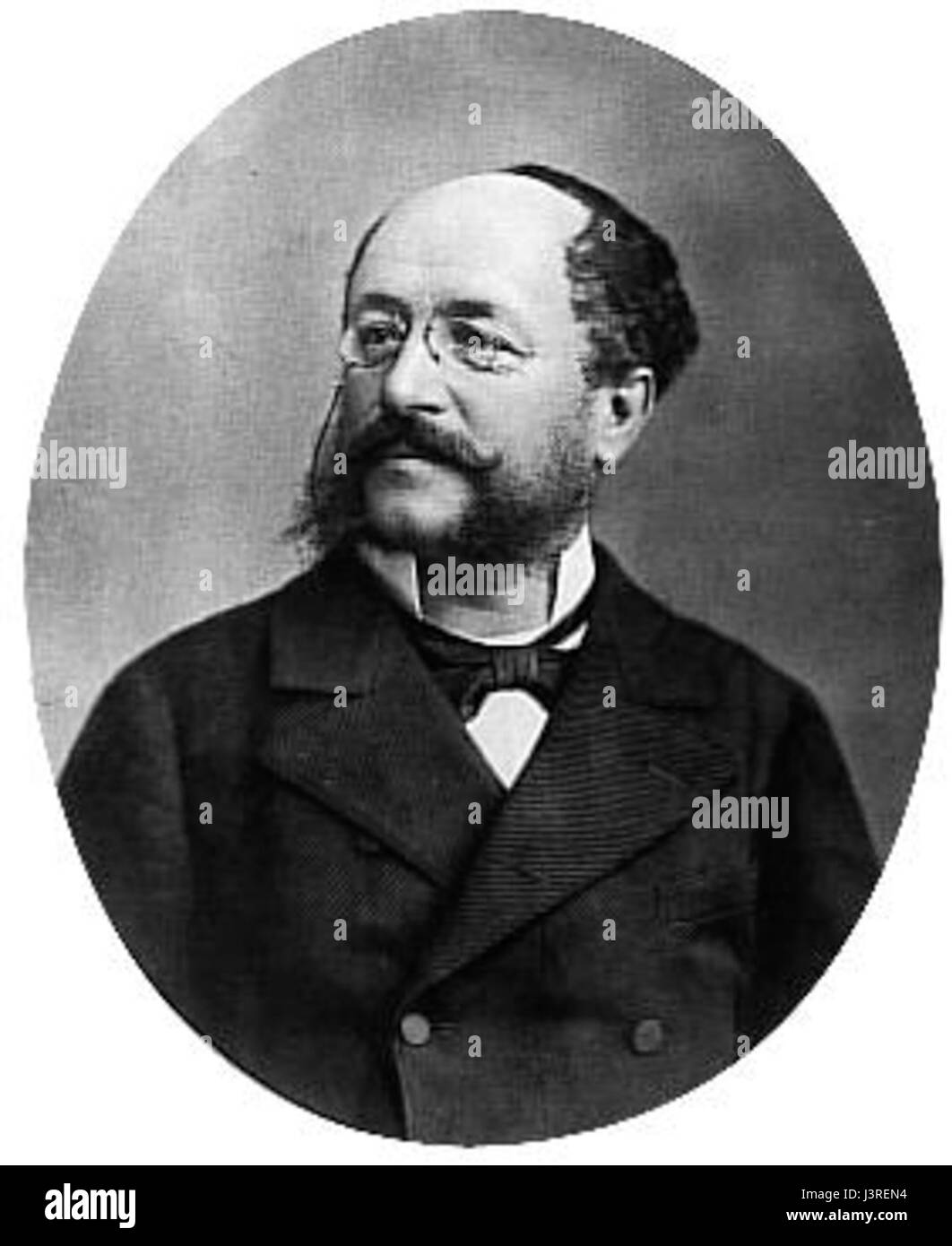 Josef Hellmesberger Senior était un compositeur et violoniste autrichien connu pour ses contributions à la musique classique et son travail en tant que professeur. Il est reconnu pour son influence sur la culture musicale autrichienne. Banque D'Images