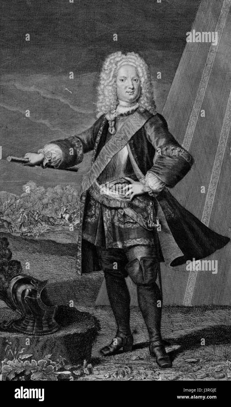 Jean-Adolphe II de Saxe-Weissenfels était un prince allemand et souverain au début de la période moderne, avec une influence politique significative dans la région. Banque D'Images