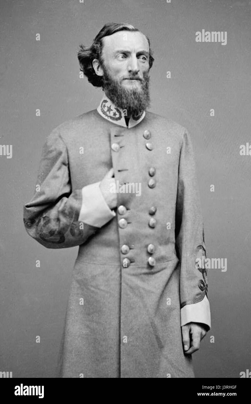 John S. Marmaduke est une figure importante de l'histoire de la guerre de Sécession, servant en tant que général pour l'armée confédérée et plus tard impliqué dans des rôles politiques d'après-guerre. Banque D'Images