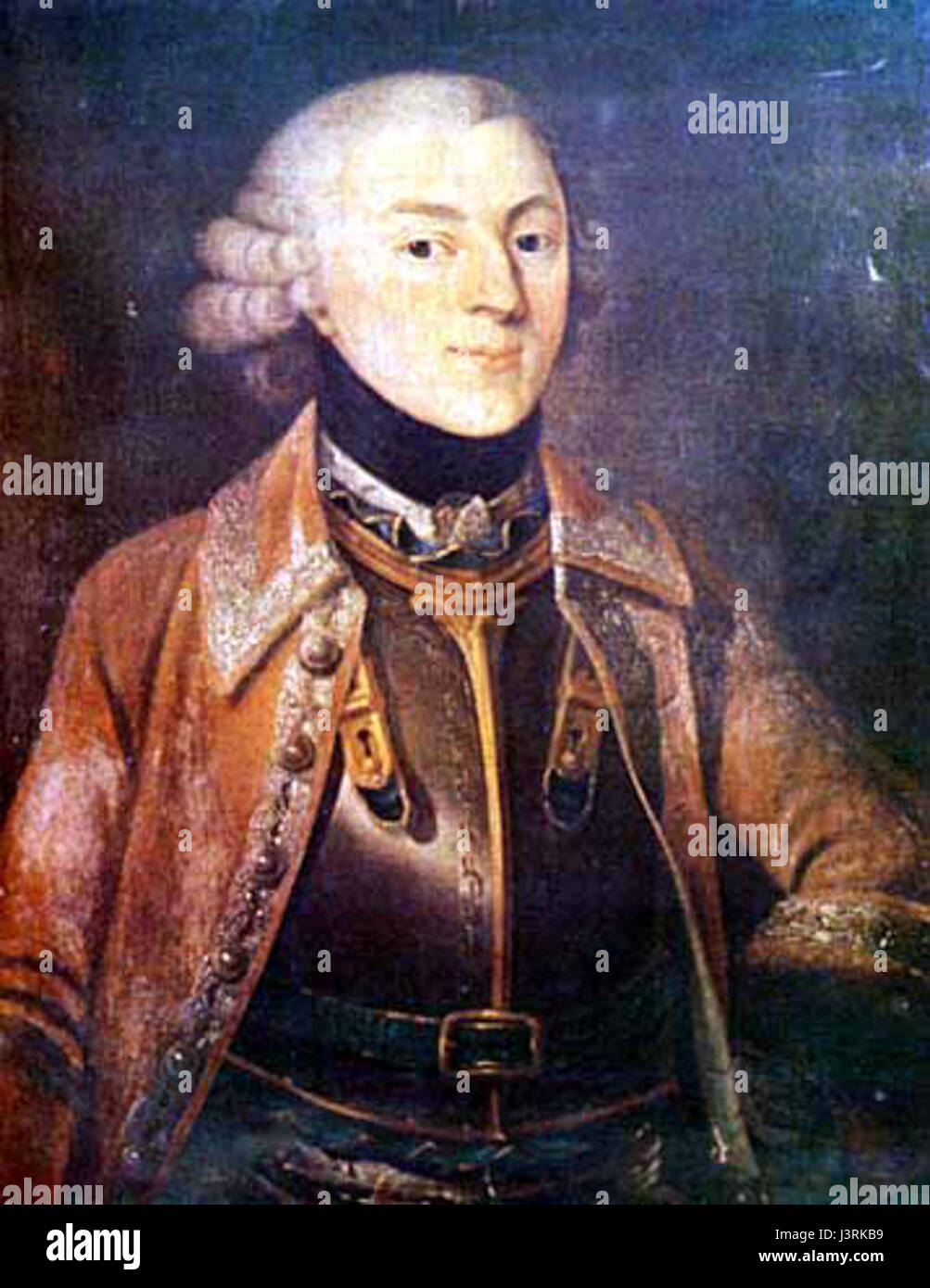 Johann Georg Dominicus von Linprun 1714 1787 Banque D'Images